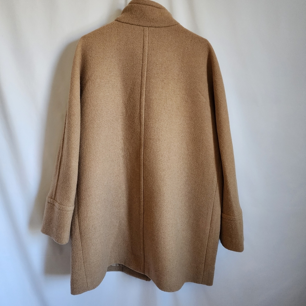J.Crew Women's Tan / Camel / Brown Wool Blend Coat - Picture 5 of 5